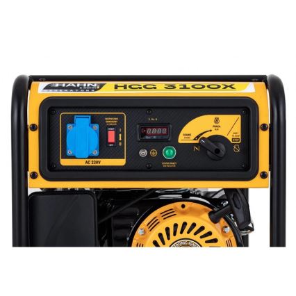 Hahn & Sohn 9176 - Бензиновий генератор HGG 3100X AVR 3300W