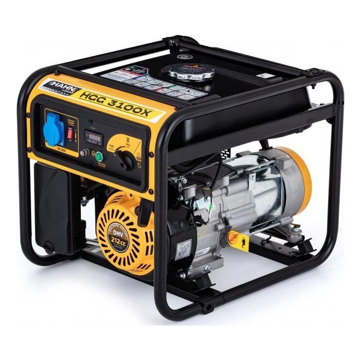 Hahn & Sohn 9176 - Бензиновый электрогенератор HGG 3100X AVR 3300W