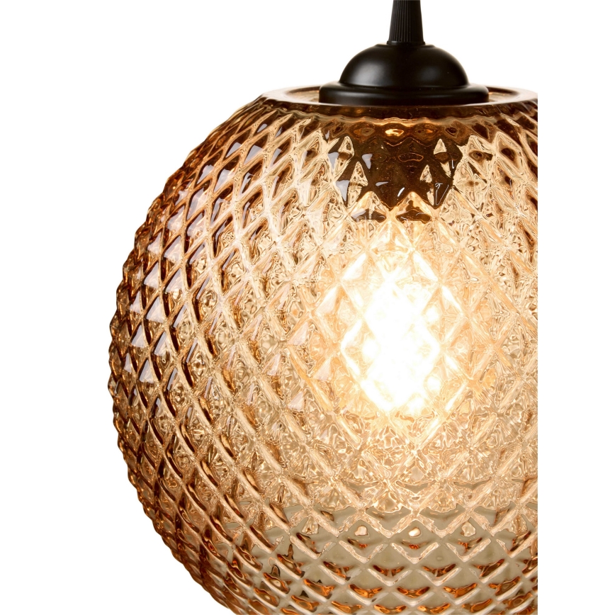 Halo Design 718368 - Підвісна люстра на тросі NOBB 1xE27/40W/230V димчасто-коричнева