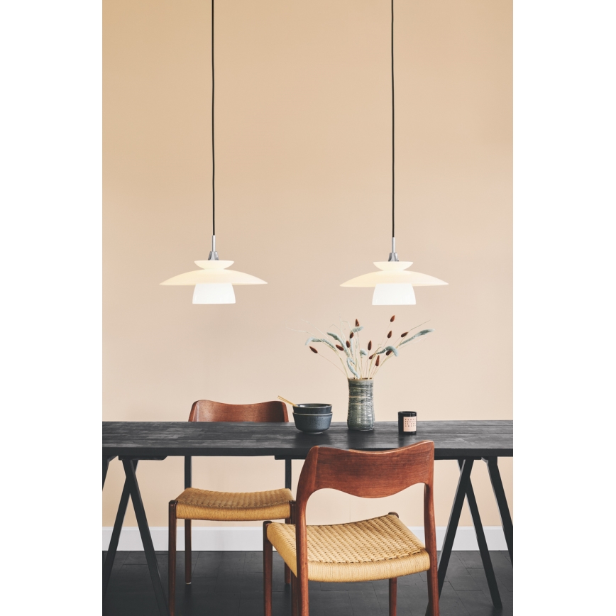 Halo Design 733644 - Подвесная люстра на кабеле SCANDINAVIA 1xG9/28W/230V диам. 20 см белая