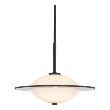 Halo Design 743582 - Підвісний світильник на тросі ORBIT 1xG9/7W/230V діаметр 24 см білий/чорний/димчасто-сірий