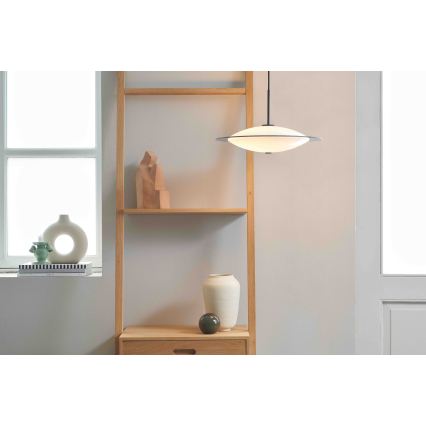 Halo Design 743629 - Люстра на тросовом подвесе ORBIT 3xG9/7W/230V диам. 40 cm белая/латунная/дымчато-серая