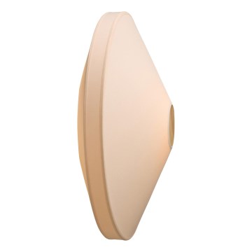 Halo Design 745111 - Настенный светильник PARIS 1xE27/40W/230V Ø 56 см кремовый/дуб