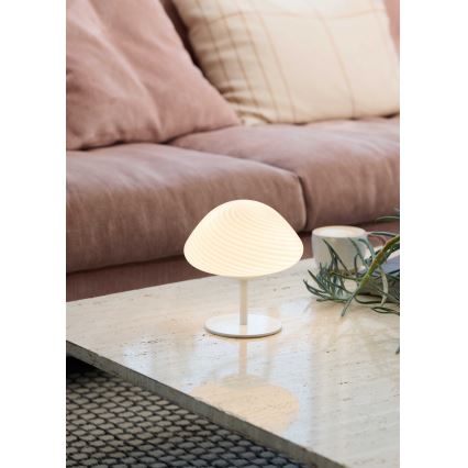 Halo Design 746996 - Настільна лампа CANDY MINI MUSH 1xG9/25W/230V, діаметр 17 см, біла