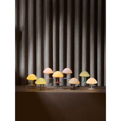 Halo Design 746996 - Настільна лампа CANDY MINI MUSH 1xG9/25W/230V, діаметр 17 см, біла