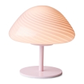 Halo Design 747047 - Настільна лампа CANDY MINI MUSH 1xG9/25W/230V, діаметр 17 см, рожева