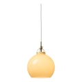 Halo Design 748006 - Люстра на тросе TOSCANA 1xE27/40W/230V pr. 27 cm бежевый/латунь