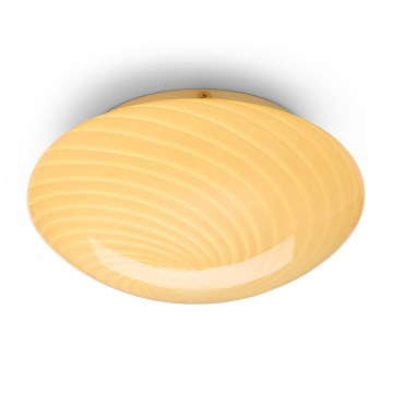 Halo Design 748693 - Потолочный светильник CANDY, 1xE27/40W/230V, диам. 30 см, бежевый/латунь
