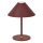 Halo Design 800834 - диммируемая светодиодная аккумуляторная уличная настольная лампа HYGGE LED/3W/4000 mAh IP54 бордовая