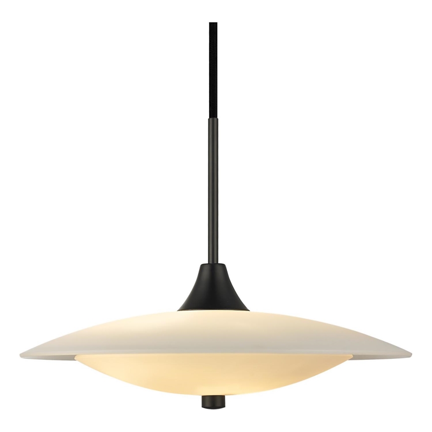Halo Design 991300 - Люстра на тросе BARONI 2xG9/18W/230V, диаметр 40 см, белая/чёрная