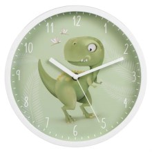 Hama - Детские настенные часы 1xAA динозавр
