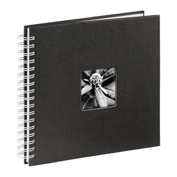 Hama - Фотоальбом спіральний 28x24 см 50 стор. чорний