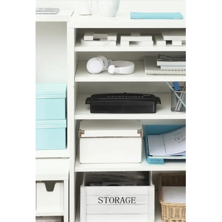 Hama - Мини-уничтожитель бумаги A4 230V черный