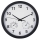 Hama - Настінний годинник з термометром та вимірювач вологості 1xAA чорний/білий