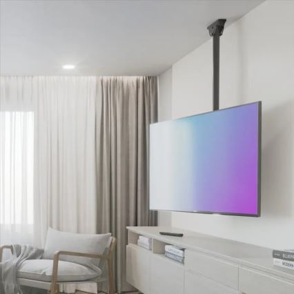 Hama - Потолочный поворотный кронштейн для ТВ 32-65" черный