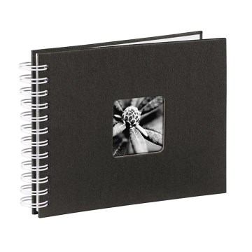 Hama - Спіральний фотоальбом 24x17 см 50 стор. чорний
