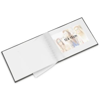 Hama - Спиральный фотоальбом 24x17 см 50 стр. черный