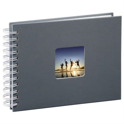 Hama - Спиральный фотоальбом 24x17 см 50 стр. серый