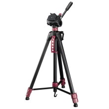 Hama - Штатив для фотоапарата 166 см чорний/червоний