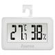 Hama - Комнатный термометр с гигрометром 1xCR2025 белый