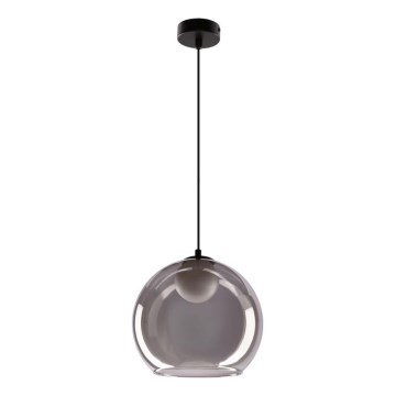 Hanging lamp BRIN 1xG9/15W/230V smoke black