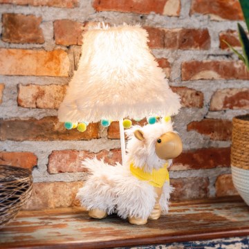 Happy Lamps - Дитяча світлодіодна настільна лампа ALMA LED/5,4W/230V лама