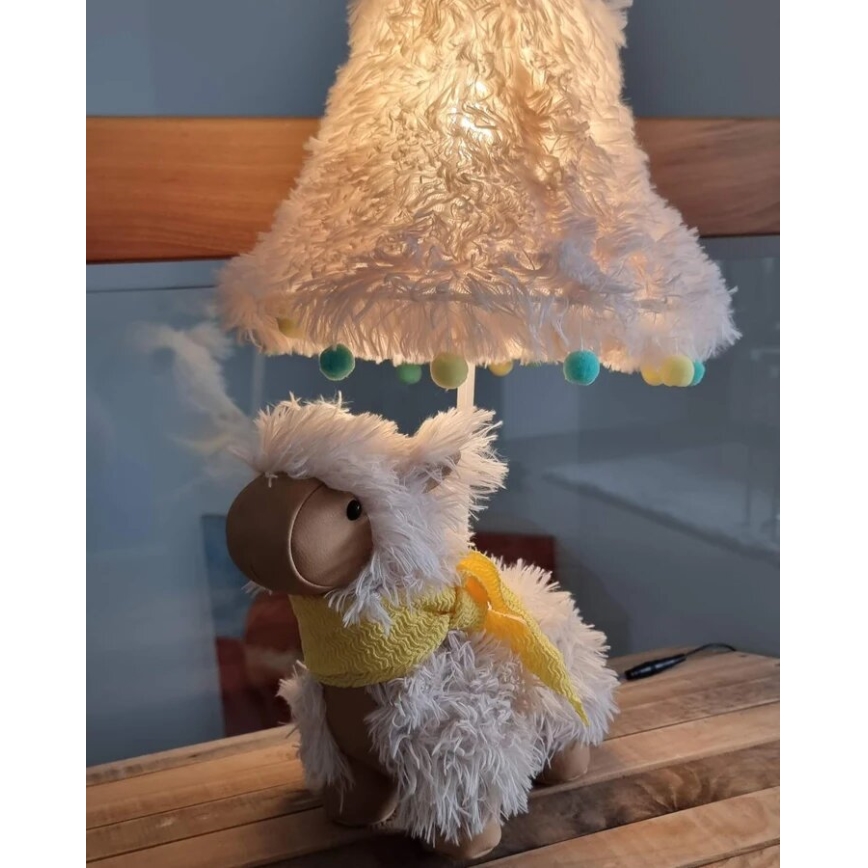 Happy Lamps - Дитяча світлодіодна настільна лампа ALMA LED/5,4W/230V лама