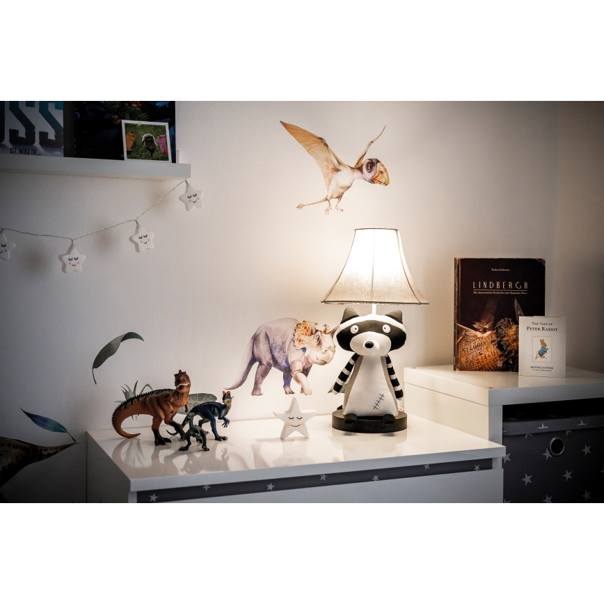 Happy Lamps - Дитяча світлодіодна настільна лампа BEN LED/5,4W/230V єнот