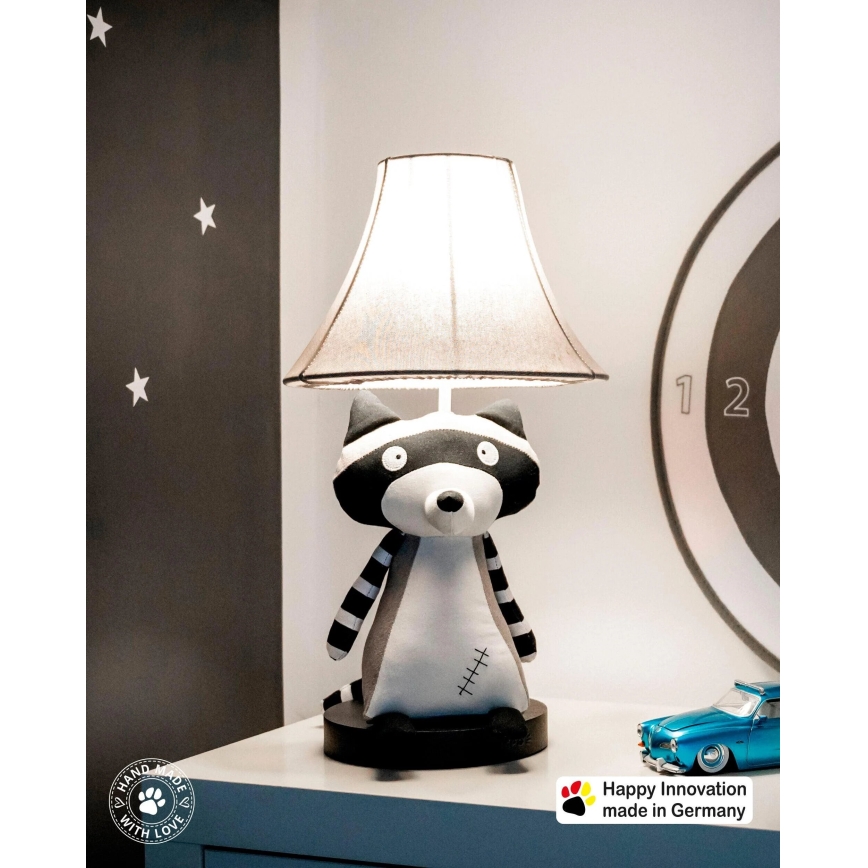 Happy Lamps - Дитяча світлодіодна настільна лампа BEN LED/5,4W/230V єнот