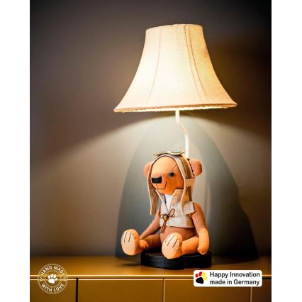 Happy Lamps - Дитяча світлодіодна настільна лампа CHARLES LED/5,4W/230V ведмідь