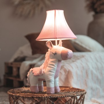Happy Lamps - Дитяча світлодіодна настільна лампа ELSA LED/5,4W/230V єдиноріг