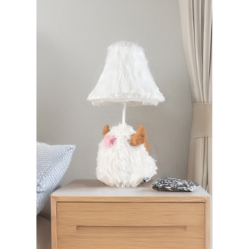 Happy Lamps - Дитяча світлодіодна настільна лампа HUGO LED/5,4W/230V бик