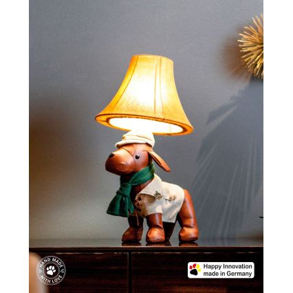 Happy Lamps - Дитяча світлодіодна настільна лампа SPIKE LED/5,4W/230V мисливська собака