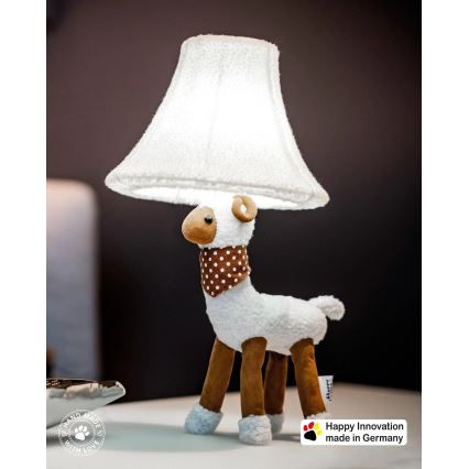 Happy Lamps - Дитяча світлодіодна настільна лампа WOLLE LED/5,4W/230V овечка