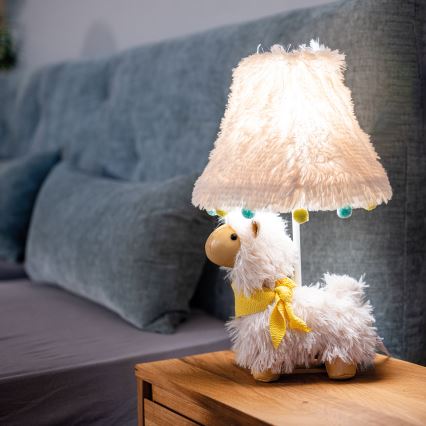 Happy Lamps - Дитяча світлодіодна настільна лампа ALMA LED/5,4W/230V лама