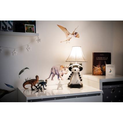 Happy Lamps - Дитяча світлодіодна настільна лампа BEN LED/5,4W/230V єнот