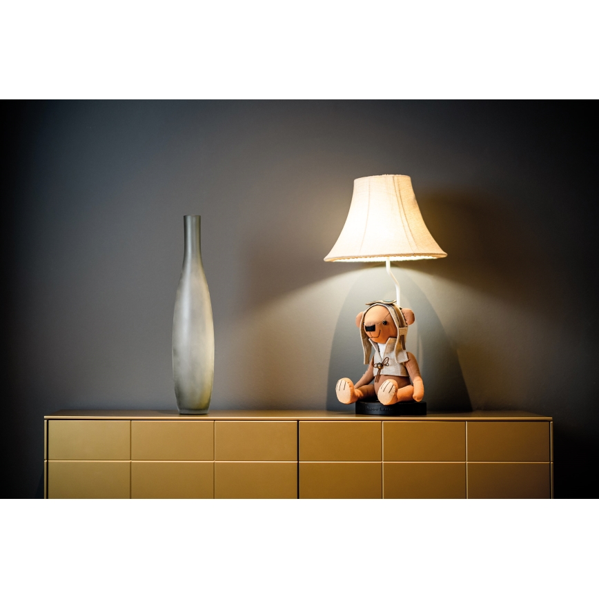 Happy Lamps - Дитяча світлодіодна настільна лампа CHARLES LED/5,4W/230V ведмідь