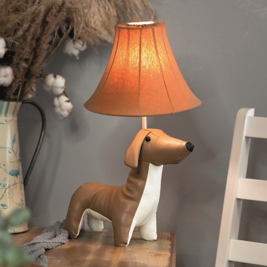 Happy Lamps - Дитяча світлодіодна настільна лампа WALDI LED/5,4W/230V такса