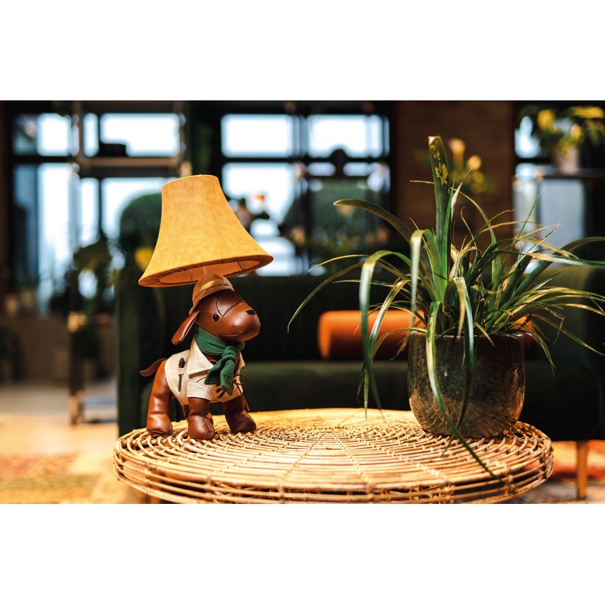 Happy Lamps - Светодиодная детская настольная лампа SPIKE LED/5,4W/230V охотничья собака