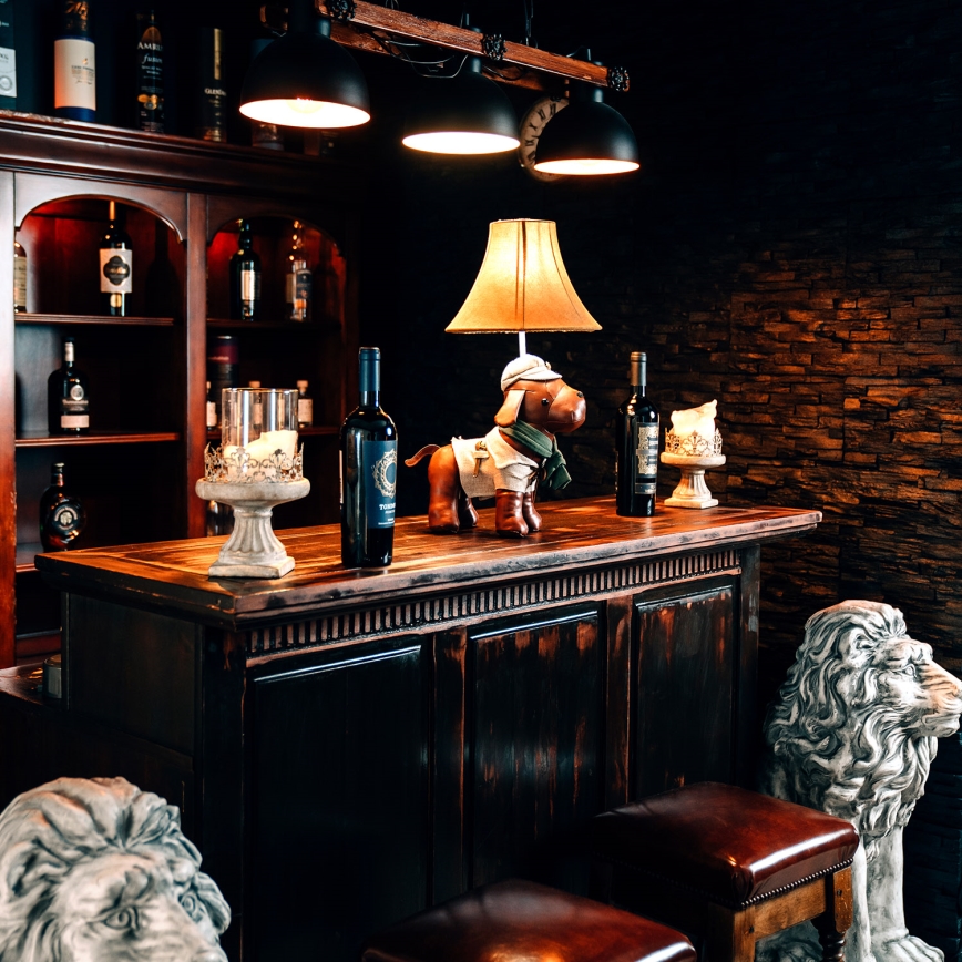 Happy Lamps - Світлодіодна дитяча настільна лампа SPIKE LED/5,4W/230V мисливський собака