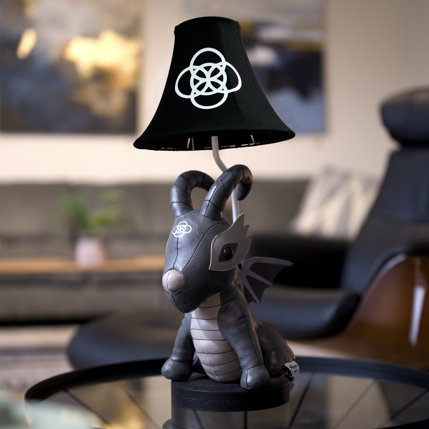 Happy Lamps - Светодиодная детская настольная лампа BLACK DRAGOON LED/5,4W/230V дракон