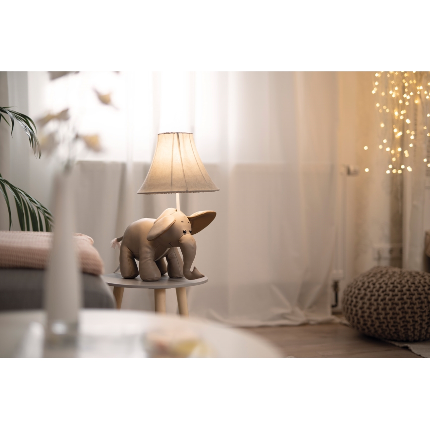 Happy Lamps - Светодиодная детская настольная лампа BOBBY LED/5,4W/230V слон