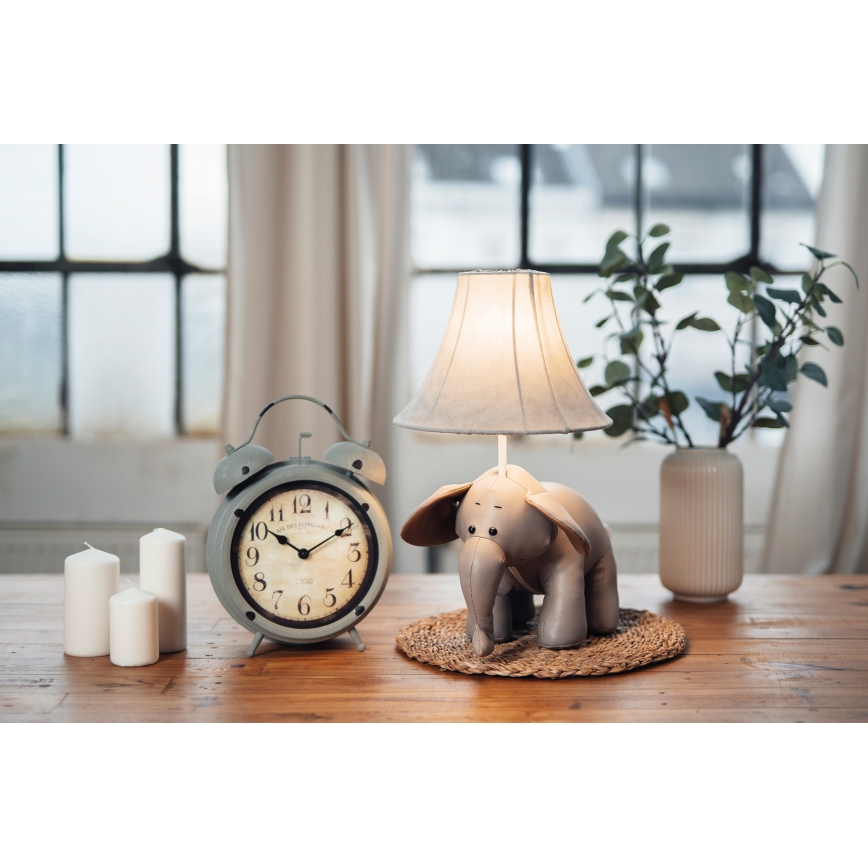 Happy Lamps - Светодиодная детская настольная лампа BOBBY LED/5,4W/230V слон
