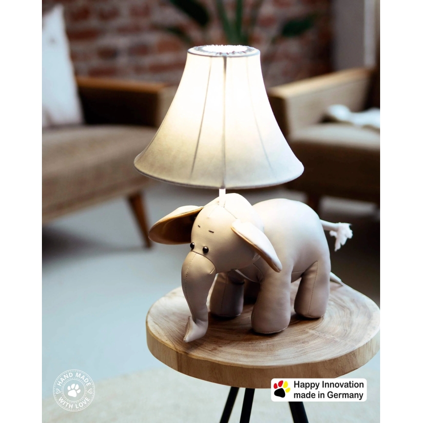 Happy Lamps - Светодиодная детская настольная лампа BOBBY LED/5,4W/230V слон