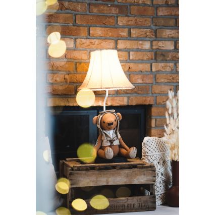 Happy Lamps - Светодиодная детская настольная лампа CHARLES LED/5,4W/230V медведь