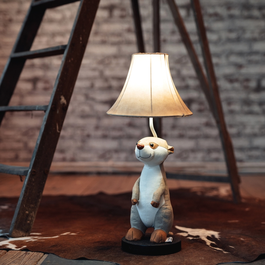Happy Lamps - Светодиодная детская настольная лампа EDDIE LED/5,4W/230V сурикат