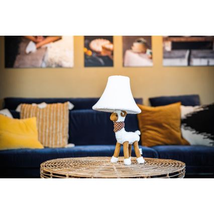 Happy Lamps - Светодиодная детская настольная лампа WOLLE LED/5,4W/230V овечка