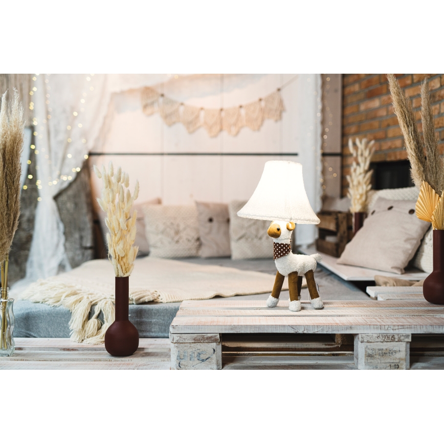 Happy Lamps - Светодиодная детская настольная лампа WOLLE LED/5,4W/230V овечка