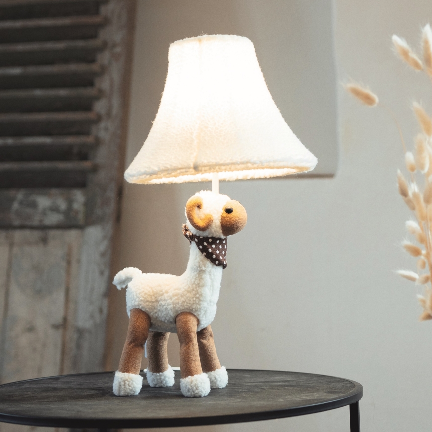Happy Lamps - Светодиодная детская настольная лампа WOLLE LED/5,4W/230V овечка