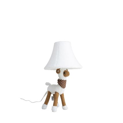 Happy Lamps - Светодиодная детская настольная лампа WOLLE LED/5,4W/230V овечка